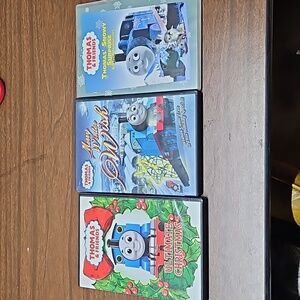 3 Thomas and Friends DVDs